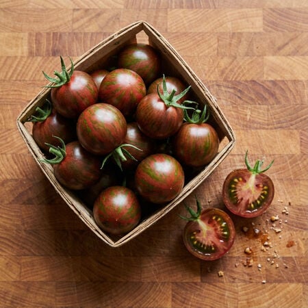 Purple Bumble Bee, Organic Tomato Seeds - 100 Seeds image number null